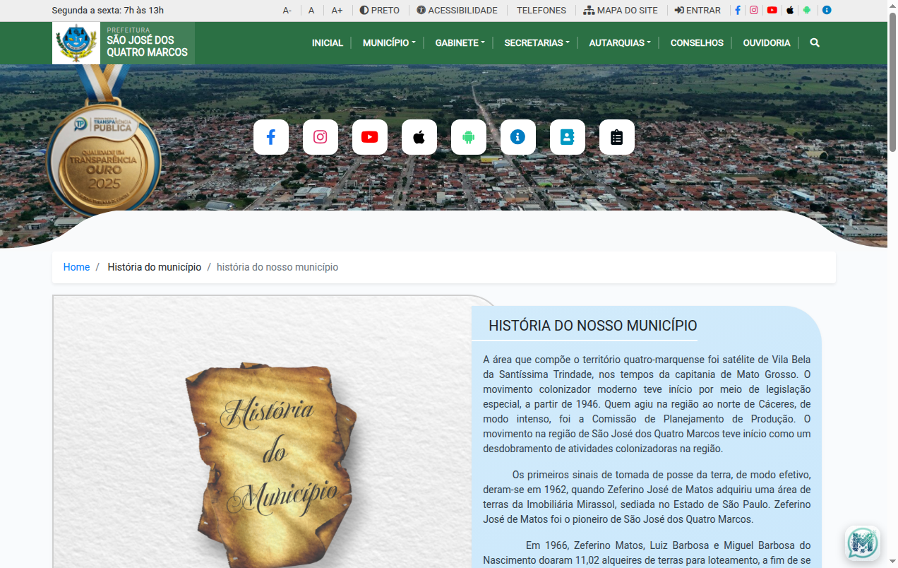 Screenshot de Disponibilidade