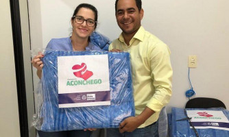 Secretaria de Assistência Social inicia entrega de cobertores às famílias de Quatro Marcos