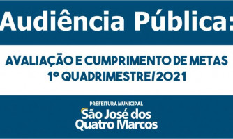 Prefeitura Municipal convida para Audiência Pública virtual