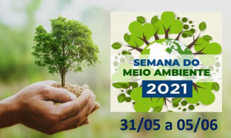 Prefeitura Municipal promoverá Semana Municipal do Meio Ambiente 2021 com atividades diversas