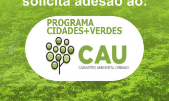 Prefeitura Municipal faz adesão ao Programa Cidades+Verdes do Ministério do Meio Ambiente