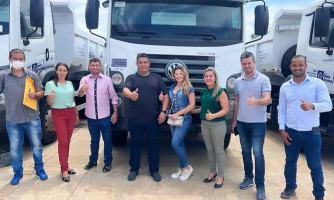 Prefeito Municipal participa de entrega de veículos à Agricultura Familiar junto ao Governo de Mato Grosso