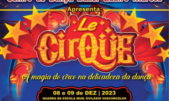 Le Cirque! A magia do circo será apresentado através da dança neste fim de semana em Quatro Marcos
