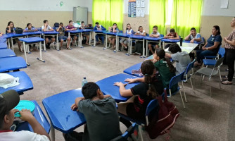 Secretaria Municipal de Educação prepara estudantes para a transição escolar.