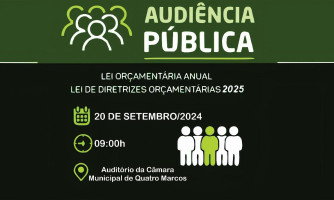 EDITAL DE AUDIÊNCIA PÚBLICA N. 005/2024 L. O. A - LEI ORÇAMENTÁRIA 2025