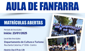 AULA DE FANFARRA