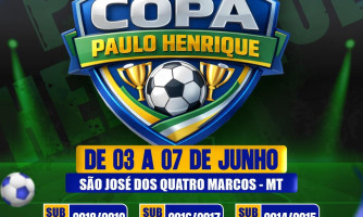 9ª Copa Paulo Henrique - São José dos Quatro Marcos de 03 a 07 de junho