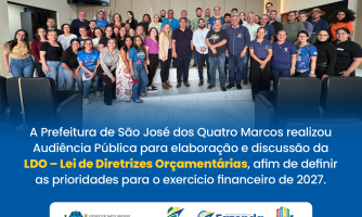 Audiência Pública para elaboração da LDO