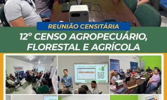 1ª Reunião Censitária do 12º Censo Agropecuário, Florestal e Aquícola