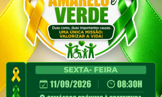 Prefeitura promove Pit Stop de conscientização pelo Setembro Amarelo e Verde 11/09/2026