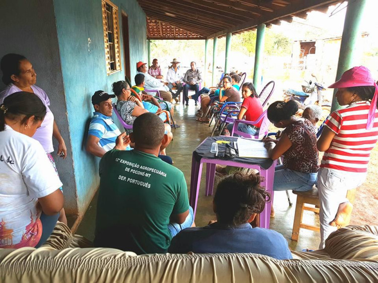 Prefeito se reúne com moradores do Assentamento Florestan Fernandes, apresenta balanço de governo e lança Construção de Centro de Múltiplo Uso