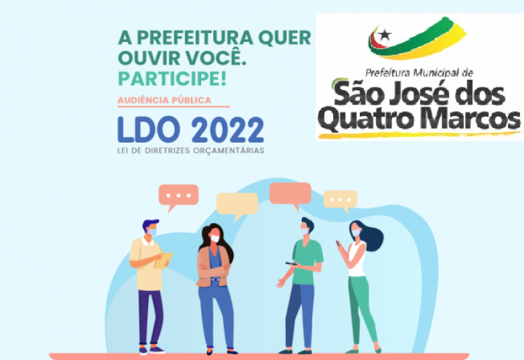 AUDIÊNCIA PÚBLICA PARA ELABORAÇÃO DA LEI DE DIRETRIZES ORÇAMENTÁRIAS-LDO/2022