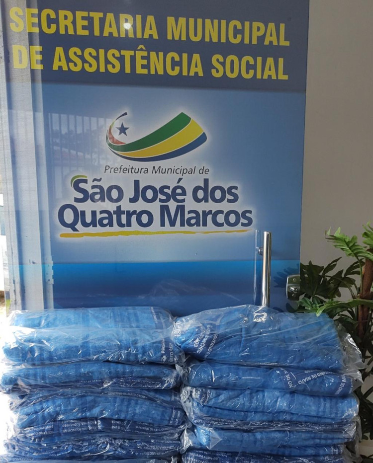 Secretaria de Assistência Social recebe cobertores do Governo de Mato Grosso