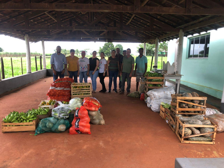 Agricultores Familiares iniciam entrega de Alimentos pelo Programa de Aquisição de Alimentos (PAA) em São José dos Quatro Marcos