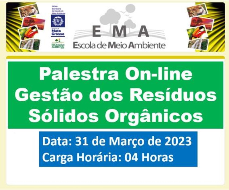 Prefeitura Municipal participa de Palestra Online de Gestão de Resíduos Orgânicos da SEMA/MT