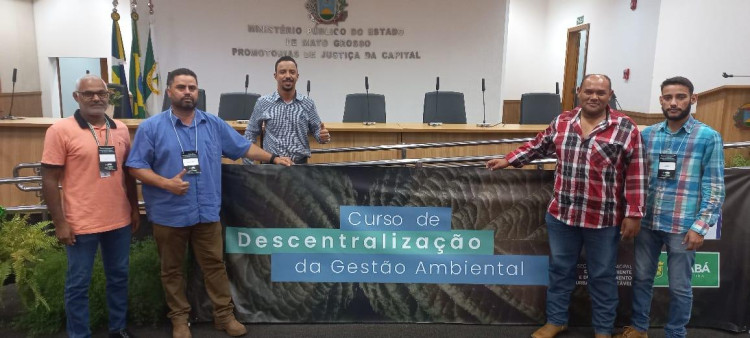 Prefeitura Municipal participa de Curso de Descentralização da Gestão Ambiental pela SEMA/MT.