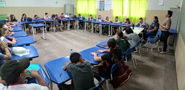 Secretaria Municipal de Educação prepara estudantes para a transição escolar.