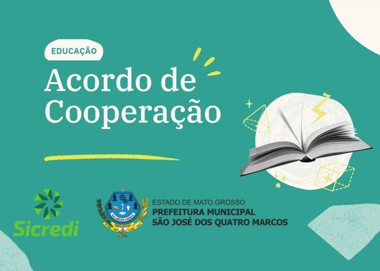 Acordo de Cooperação entre o Município e a Cooperativa Sicredi Biomas
