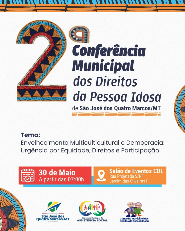 2º Conferência Municipal dos Direitos da Pessoa Idosa