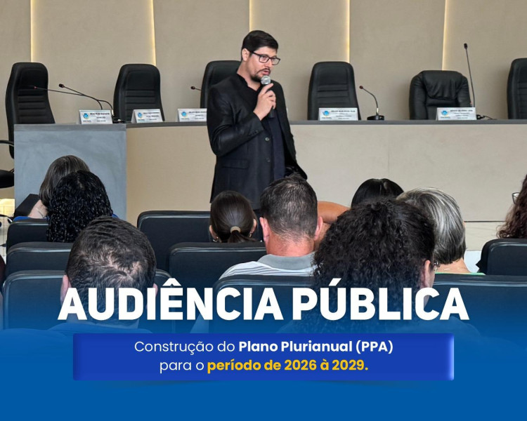 Audiência Pública discute elaboração do PPA 2026-2029 em São José dos Quatro Marcos