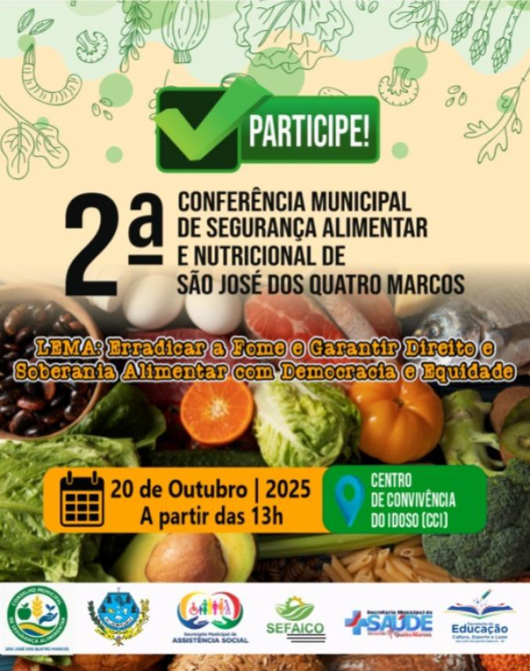 Encontro nutricional de São João Marcos 2025