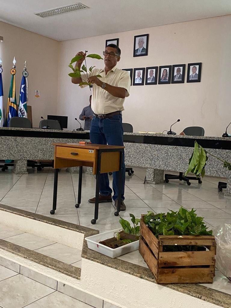 Prefeitura Municipal participa palestra sobre Cultivo de Café